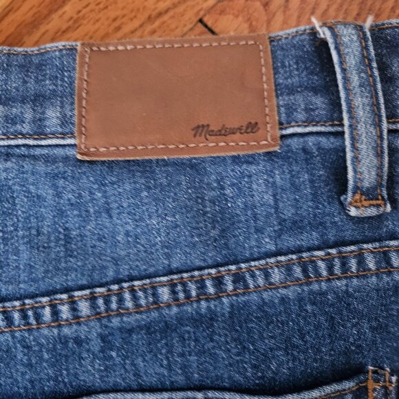 Madewell Wide-Leg Crop Jeans in Finney Wash Size 27 - Picture 7 of 15
